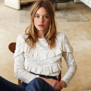 Sézane Ninon Lace Blouse 🕊